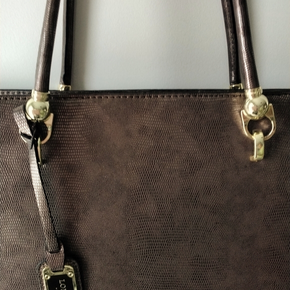 NWOT London Fog Satchel, large - Picture 3 of 9